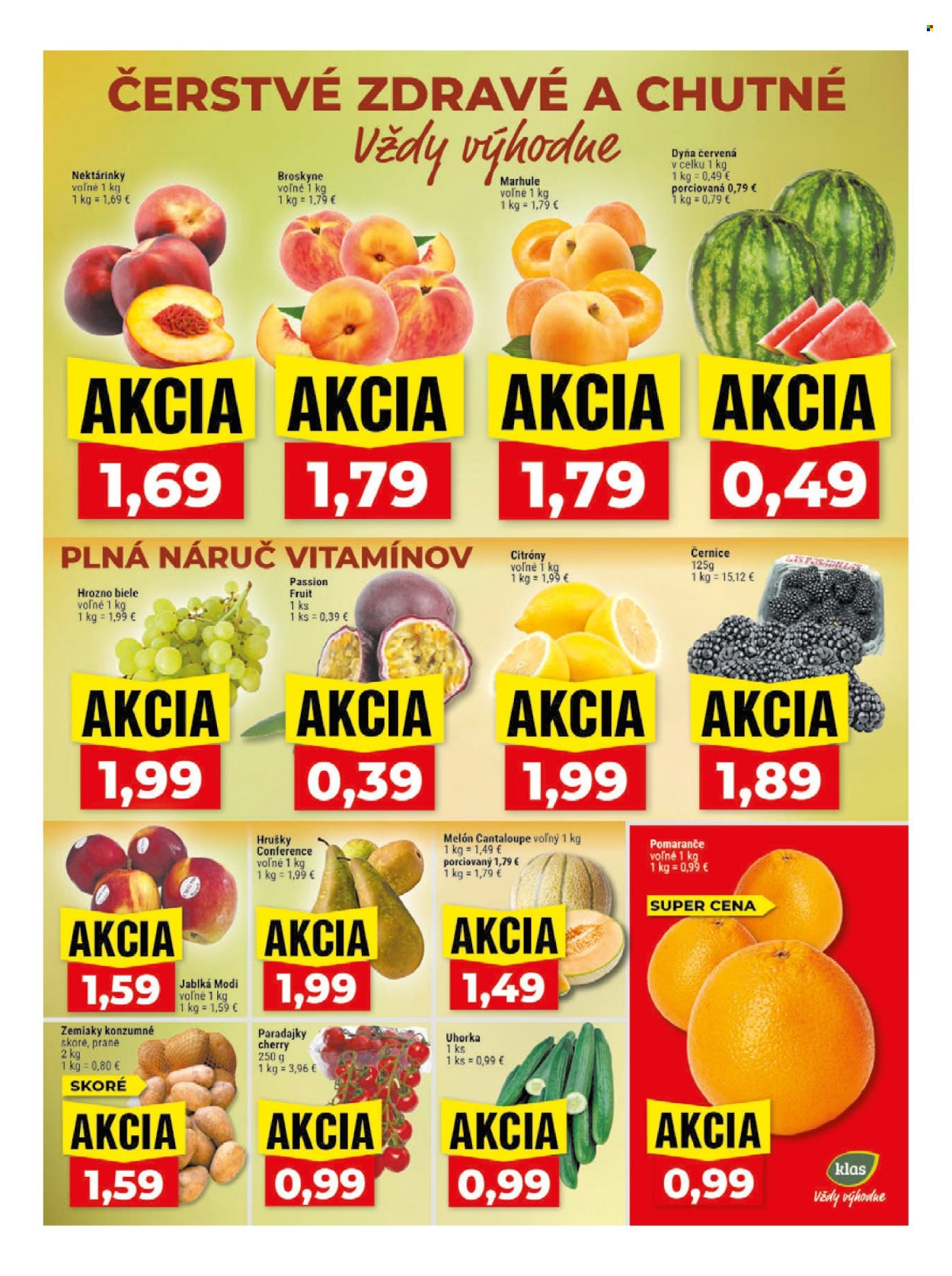 Leták Klas - 10.8.2026 - 16.8.2026. Strana 3