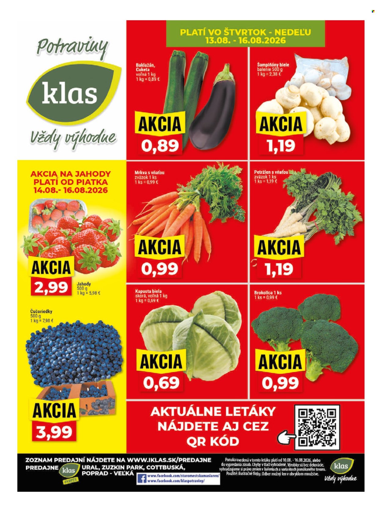 Leták Klas - 10.8.2026 - 16.8.2026. Strana 29