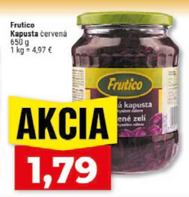 Frutico Kapusta červená