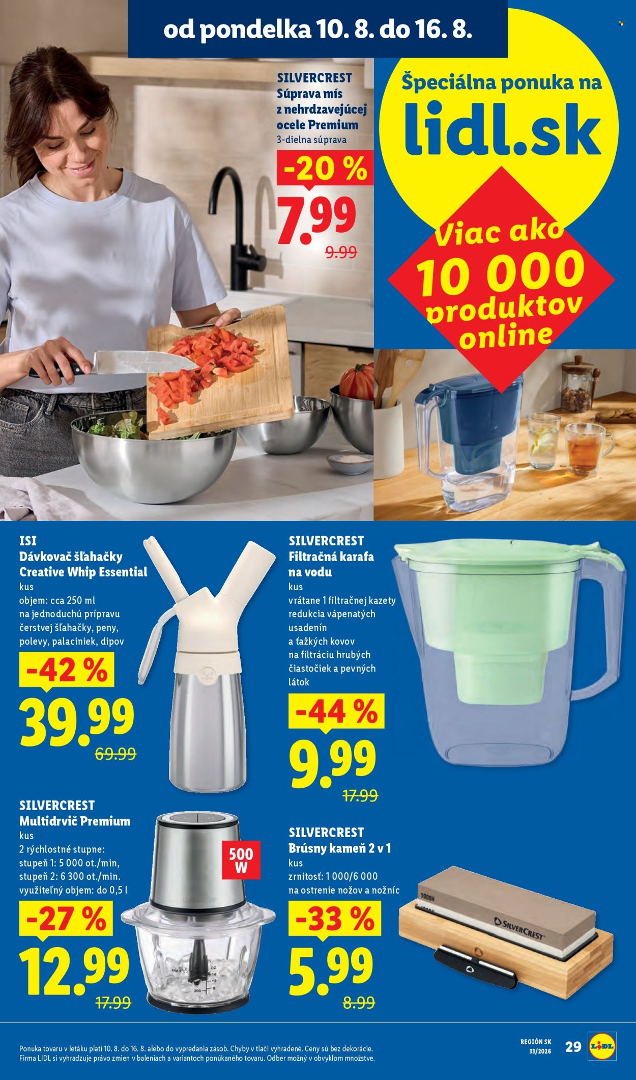 Leták Lidl - 10.8.2026 - 16.8.2026. Strana 8