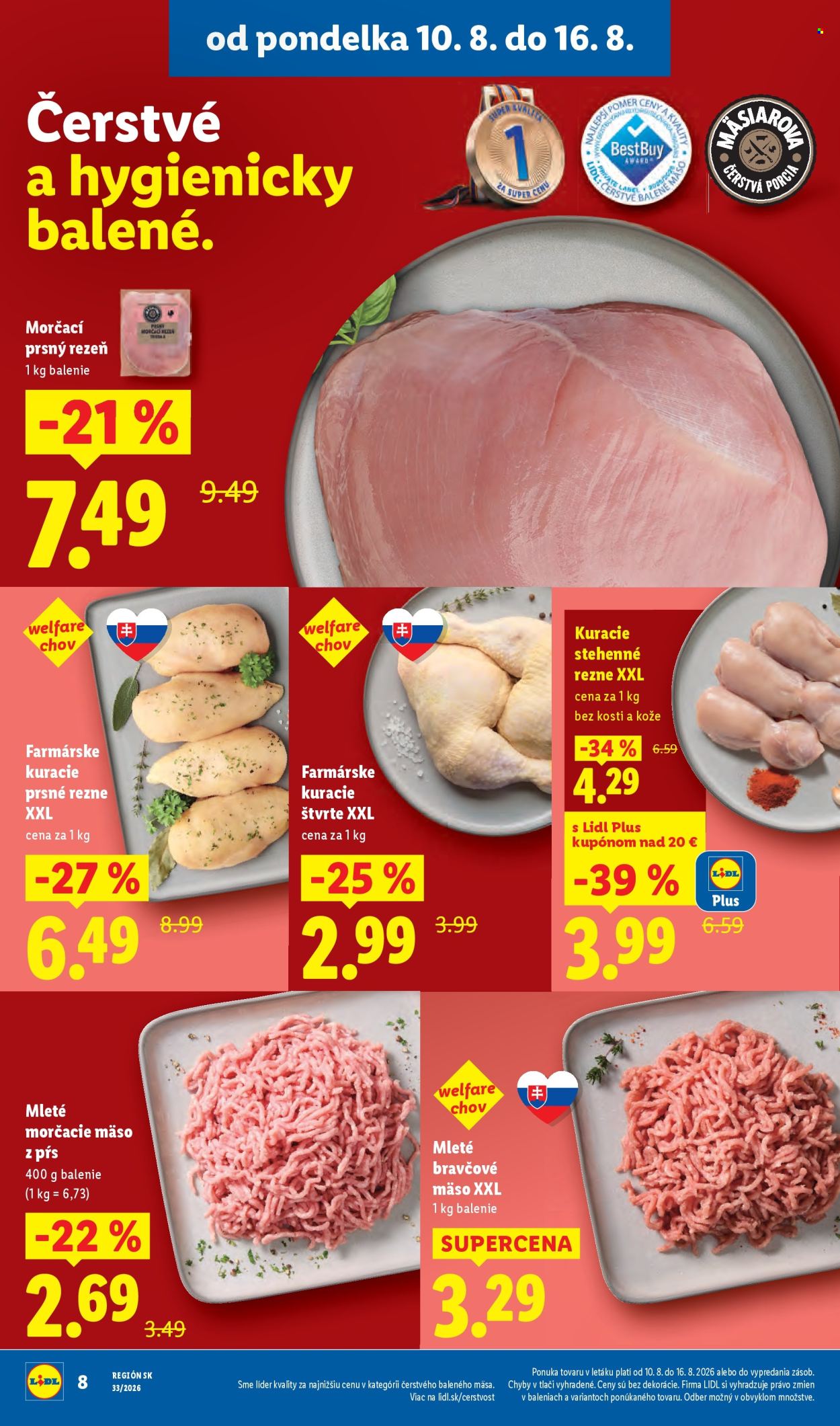 Leták Lidl - 10.8.2026 - 16.8.2026. Strana 12