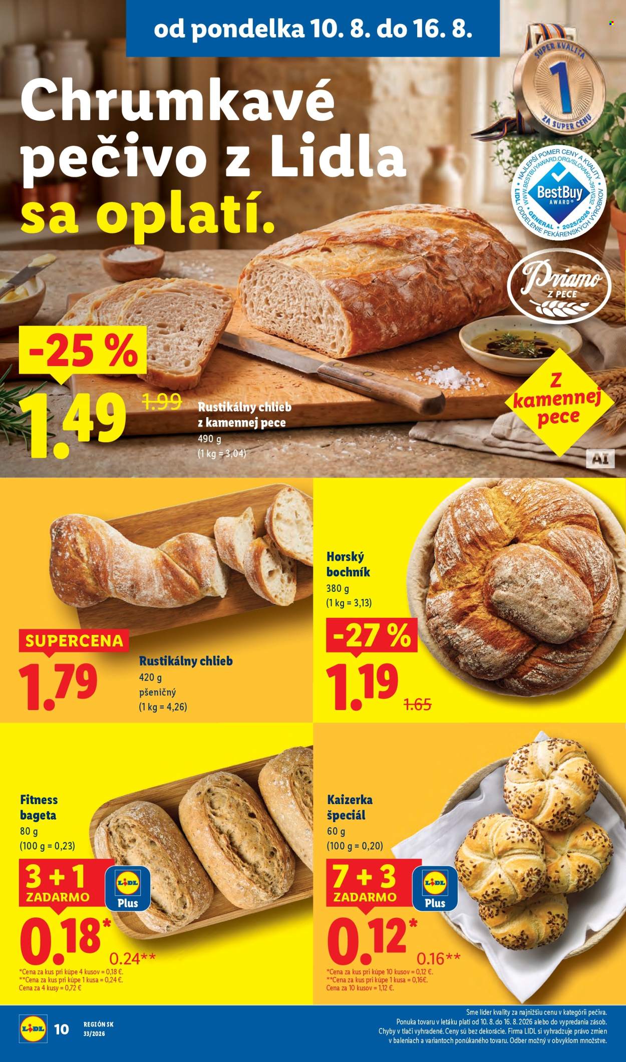 Leták Lidl - 10.8.2026 - 16.8.2026. Strana 14