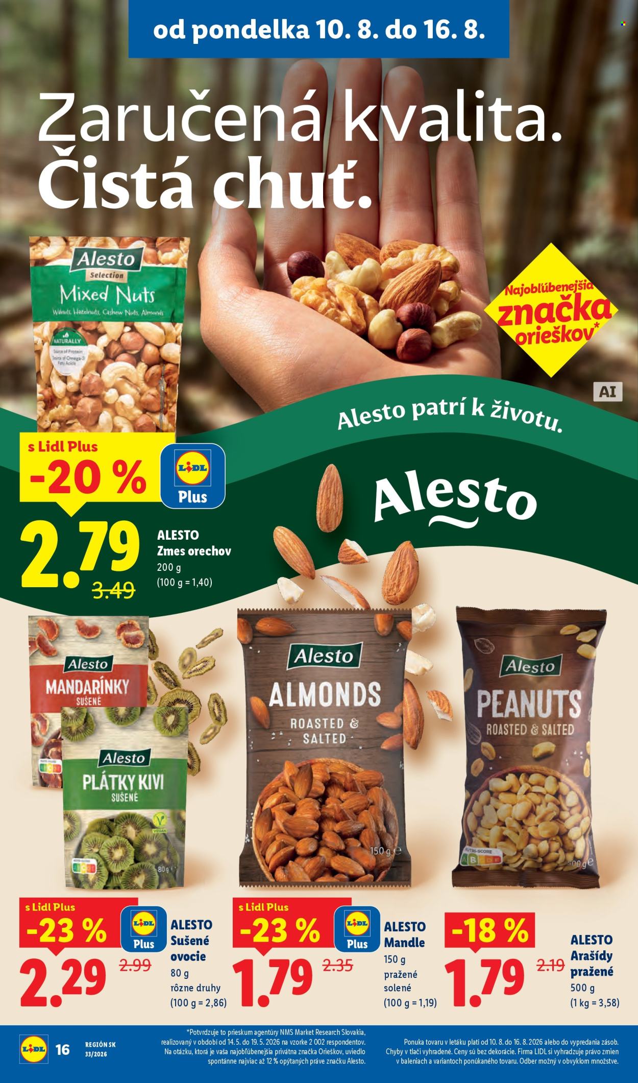 Leták Lidl - 10.8.2026 - 16.8.2026. Strana 20