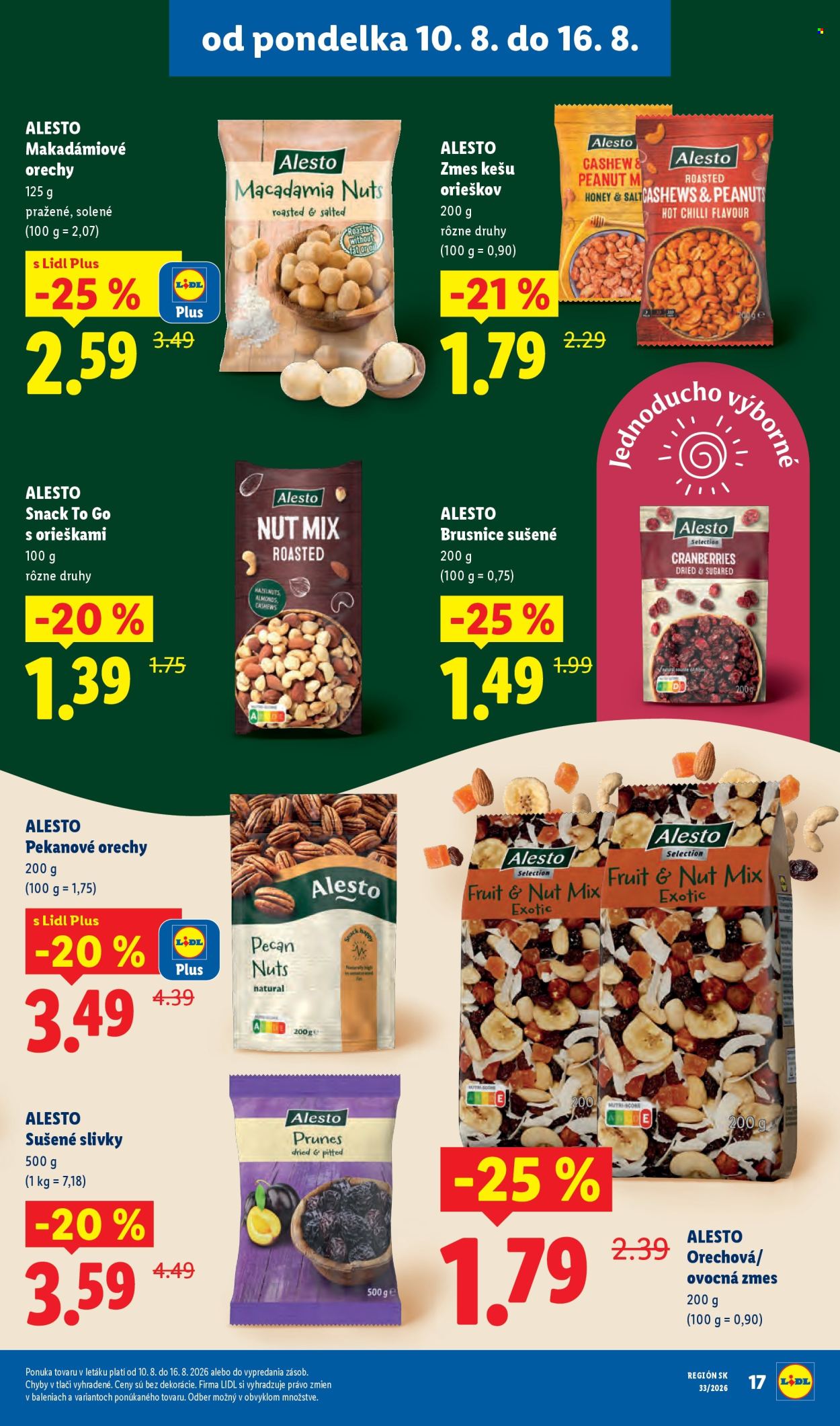 Leták Lidl - 10.8.2026 - 16.8.2026. Strana 21