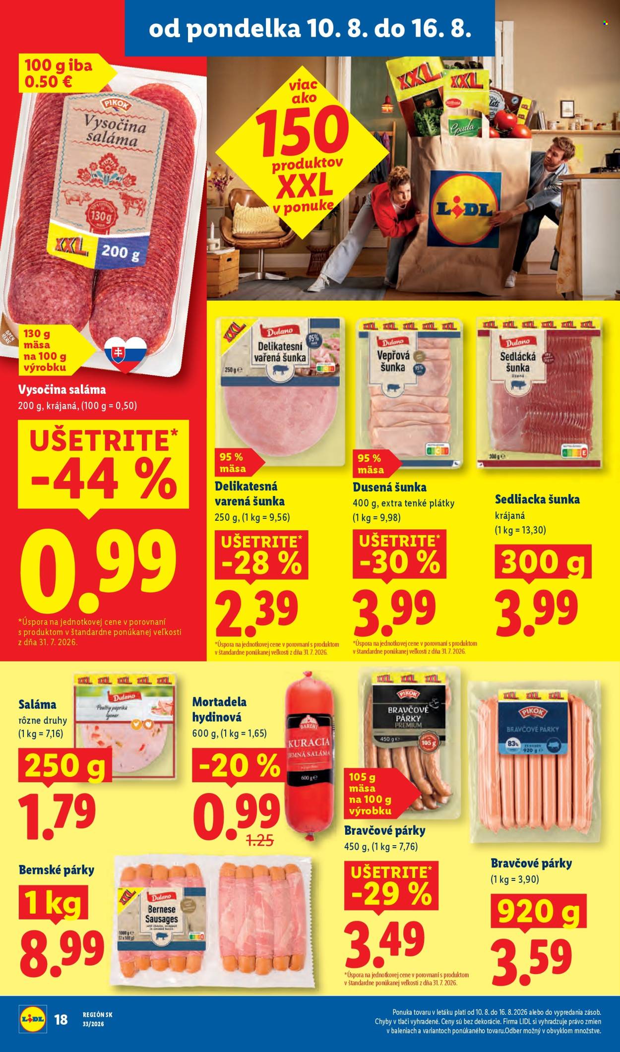Leták Lidl - 10.8.2026 - 16.8.2026. Strana 22