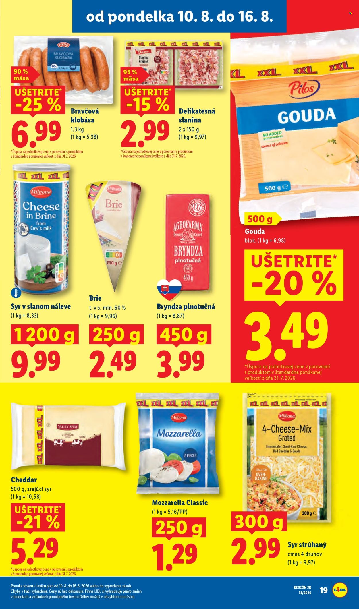 Leták Lidl - 10.8.2026 - 16.8.2026. Strana 23