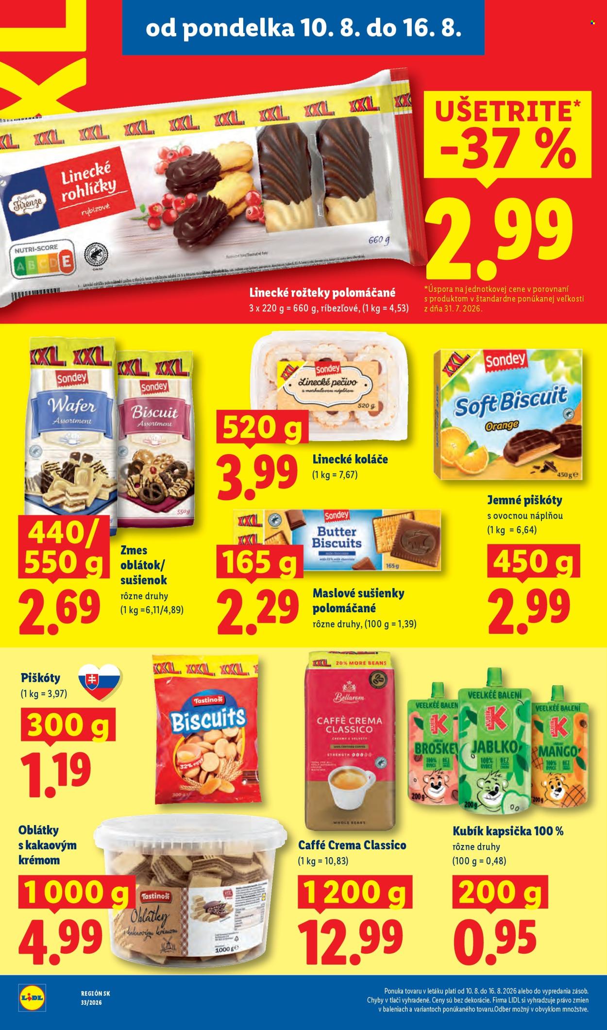 Leták Lidl - 10.8.2026 - 16.8.2026. Strana 30