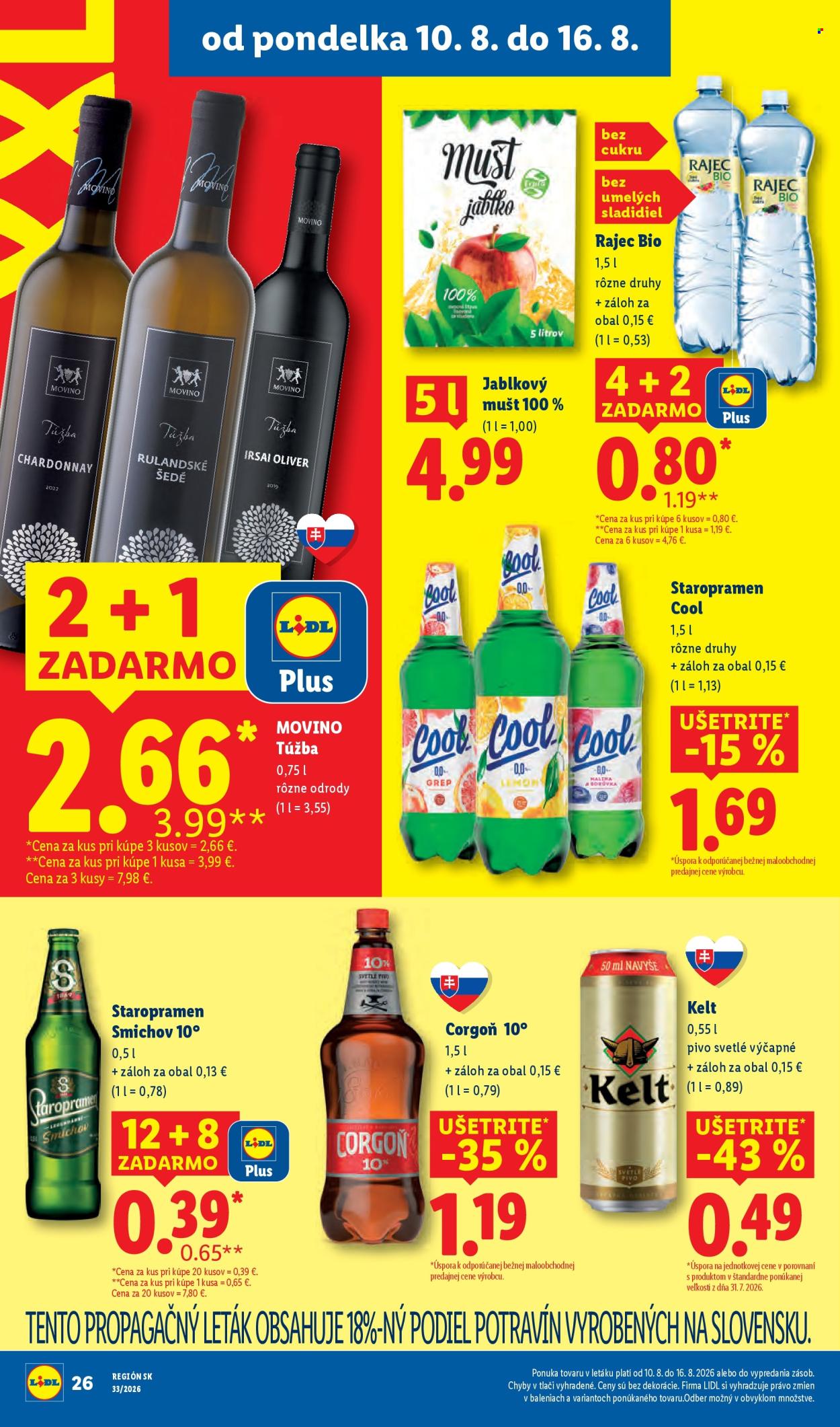 Leták Lidl - 10.8.2026 - 16.8.2026. Strana 32