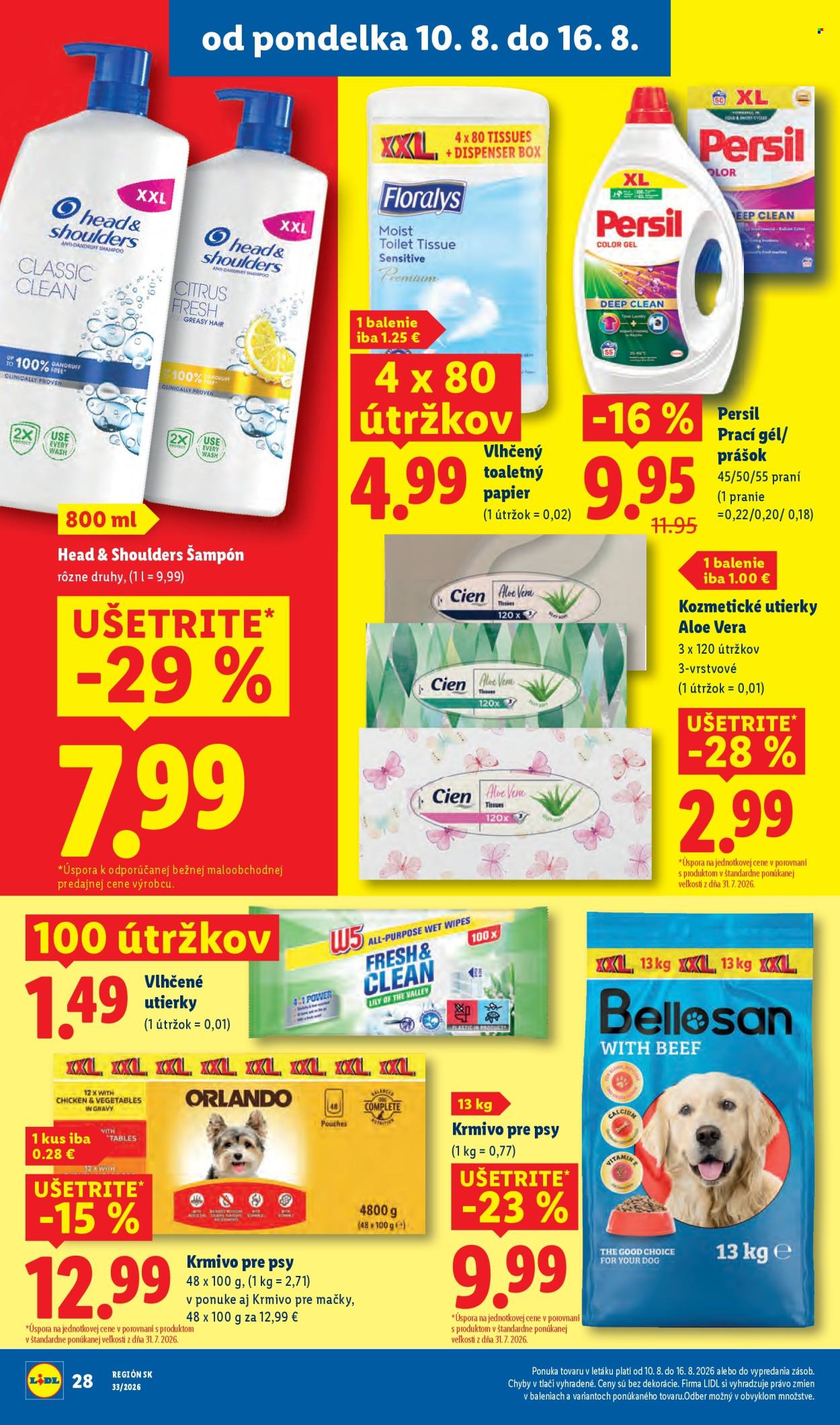 Leták Lidl - 10.8.2026 - 16.8.2026. Strana 34