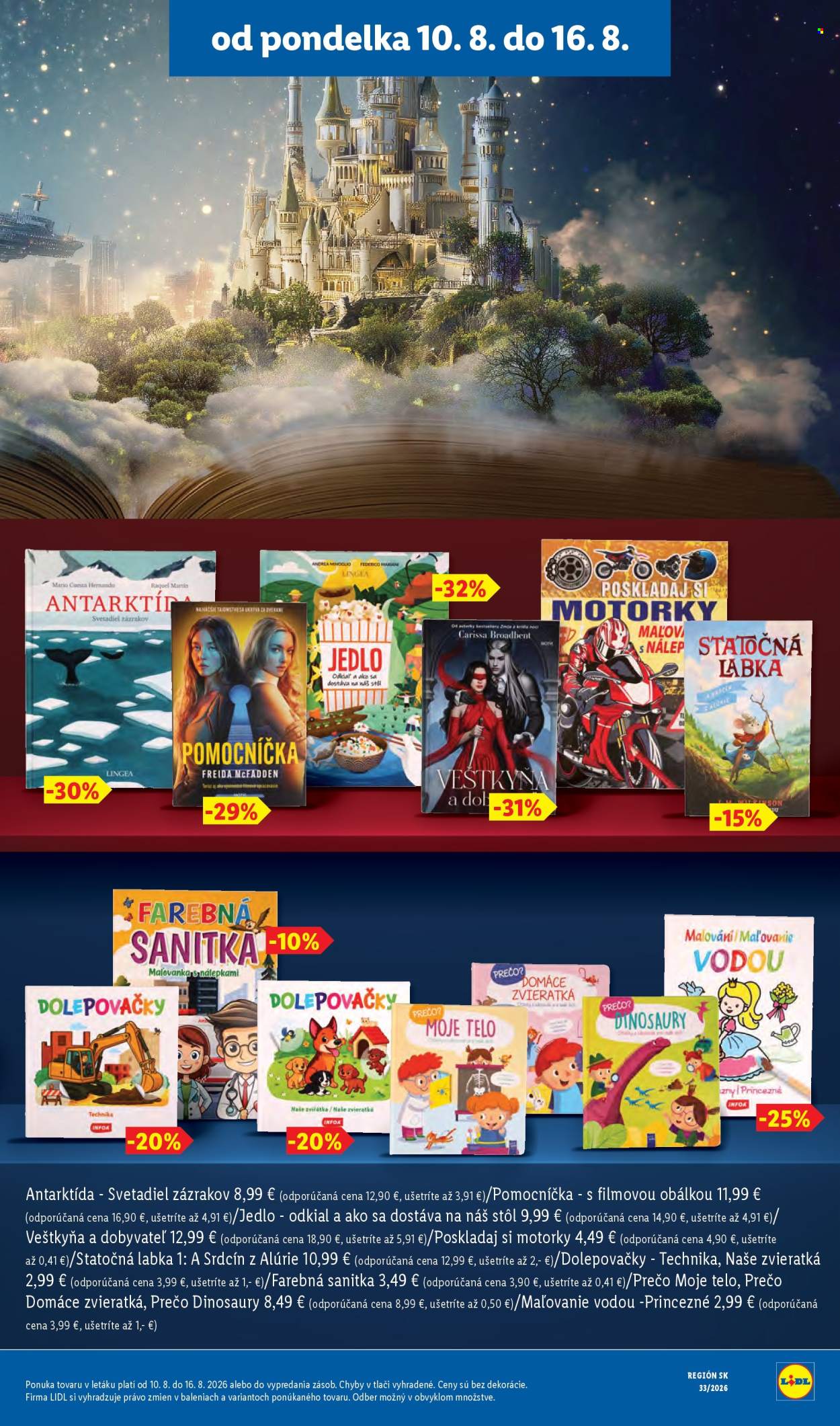 Leták Lidl - 10.8.2026 - 16.8.2026. Strana 39