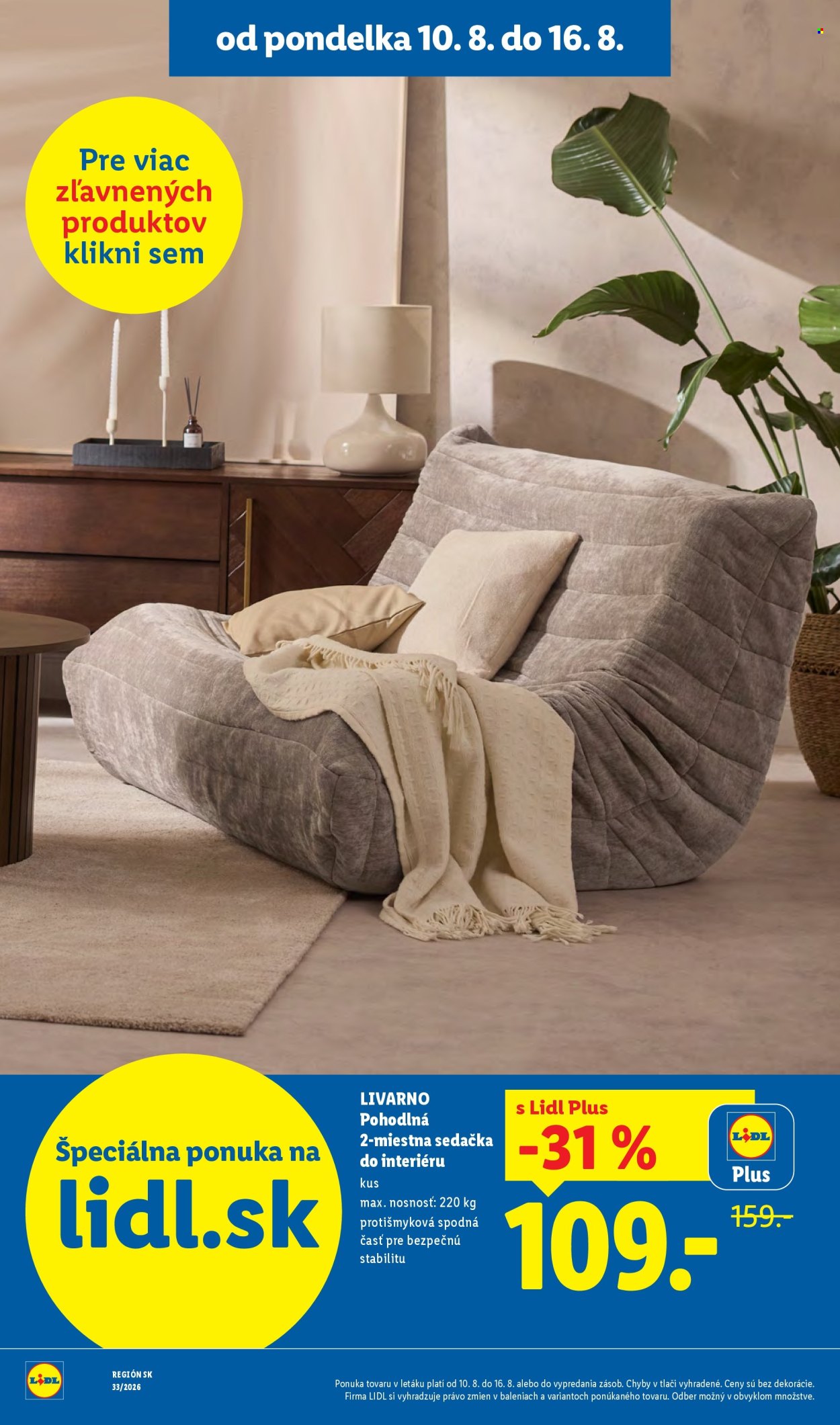 Leták Lidl - 10.8.2026 - 16.8.2026. Strana 40