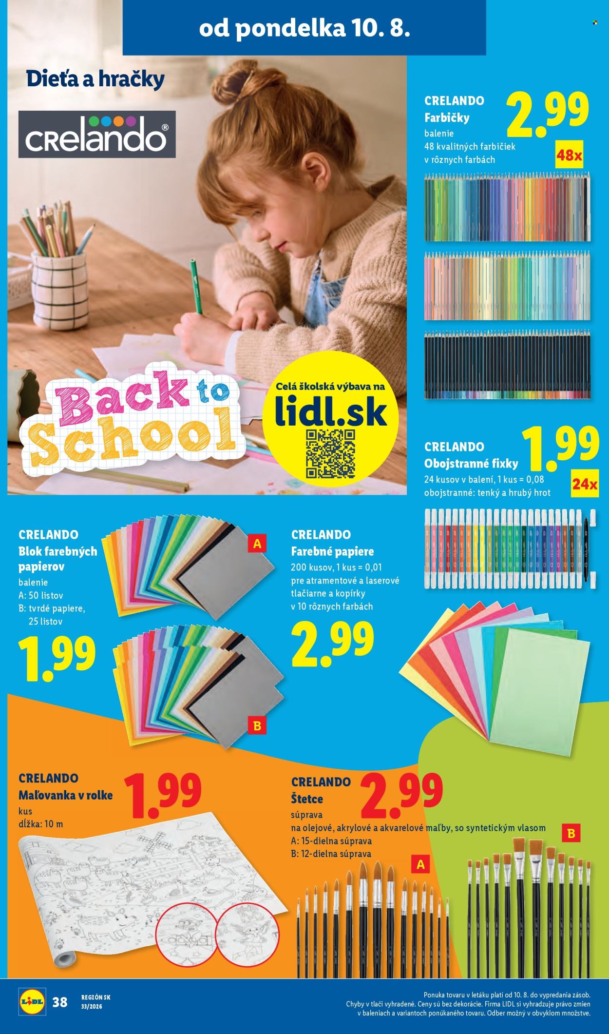 Leták Lidl - 10.8.2026 - 16.8.2026. Strana 54