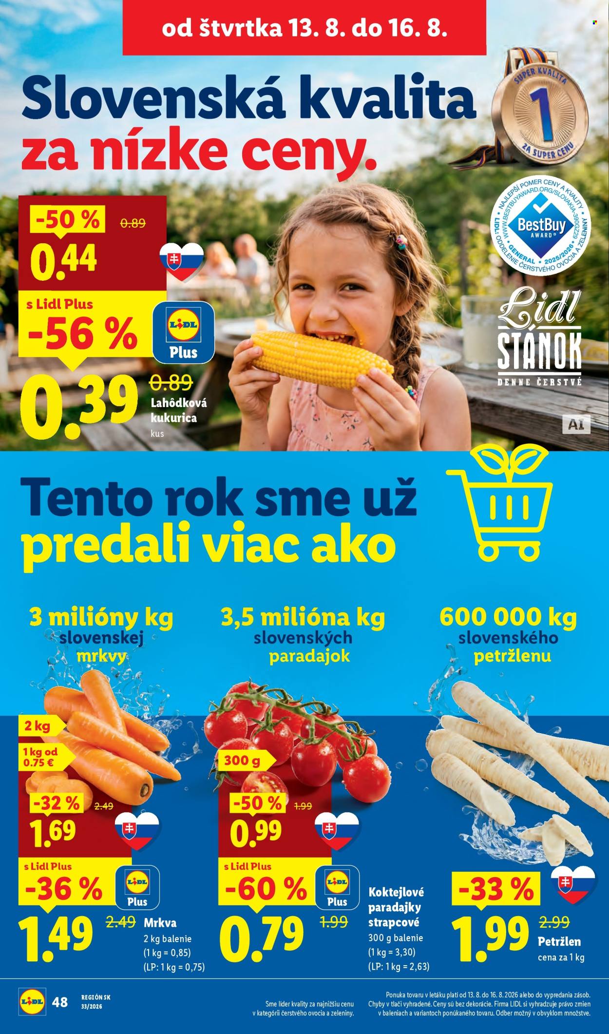 Leták Lidl - 10.8.2026 - 16.8.2026. Strana 64