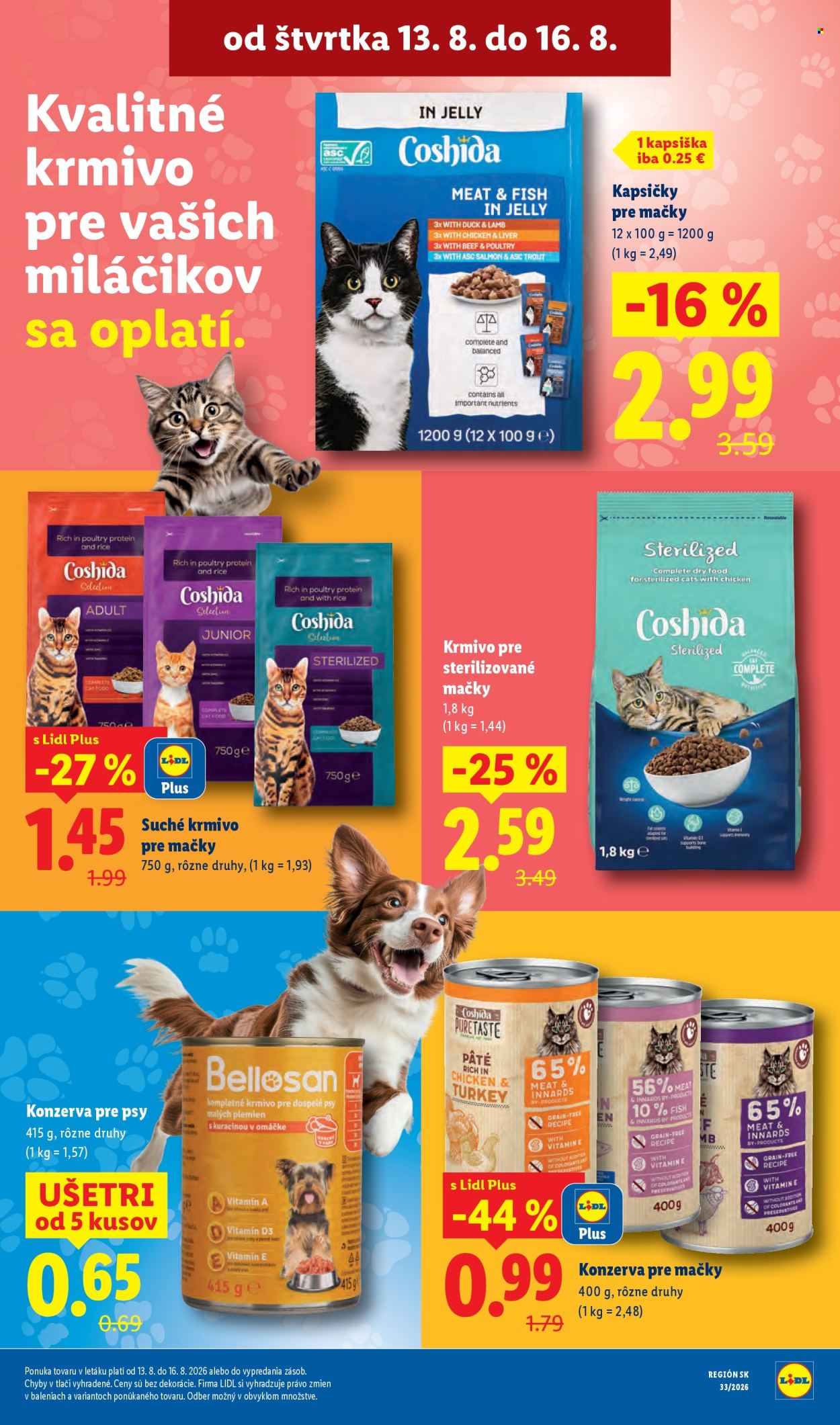Leták Lidl - 10.8.2026 - 16.8.2026. Strana 81