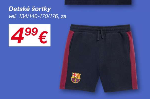 Detské šortky