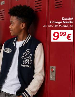 Detská College bunda