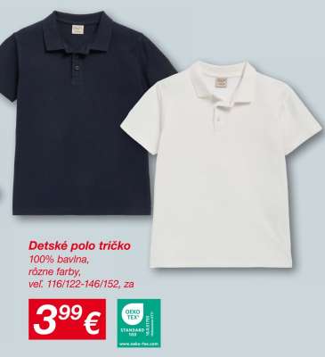 Detské polo tričko