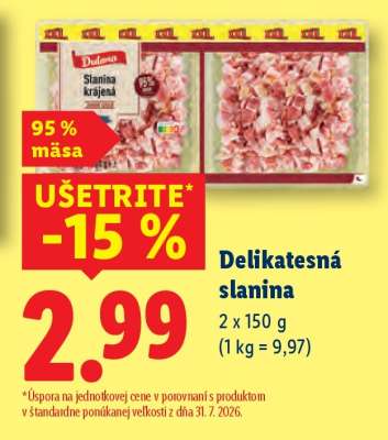 Delikatesná slanina