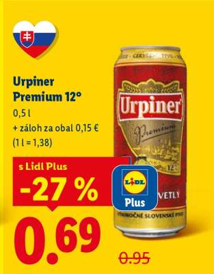 Urpiner premium 12°