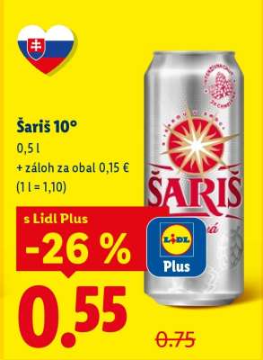 Šariš 10%