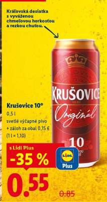 Krušovice 10°