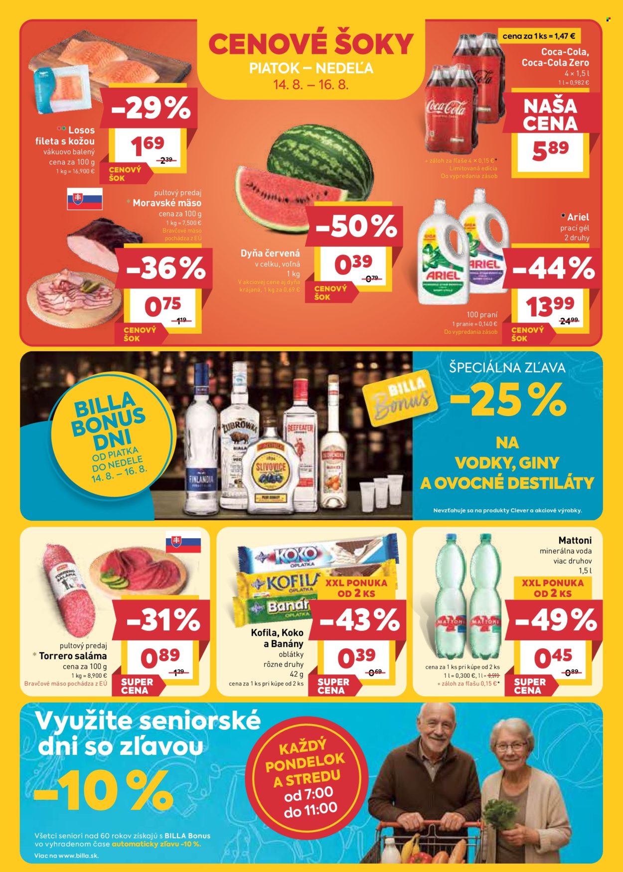 Leták Billa - 12.8.2026 - 18.8.2026. Strana 24