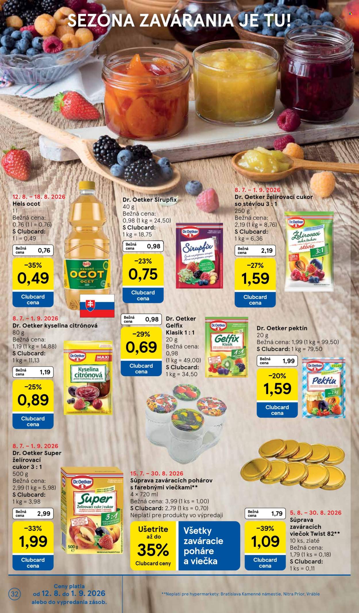 Leták TESCO - 12.8.2026 - 18.8.2026. Strana 32