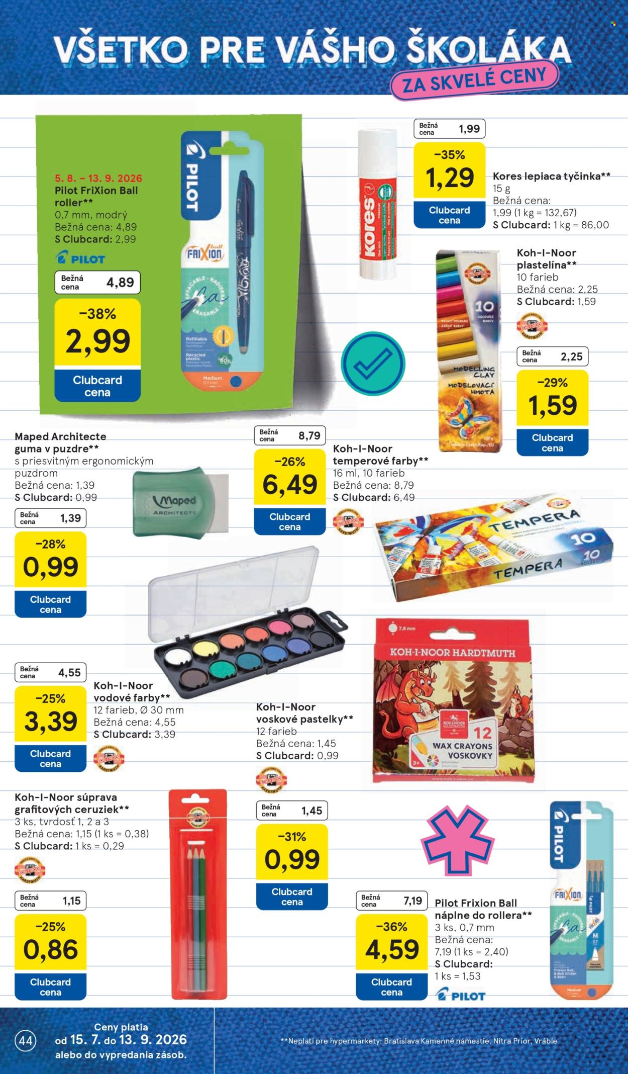 Leták TESCO - 12.8.2026 - 18.8.2026. Strana 44