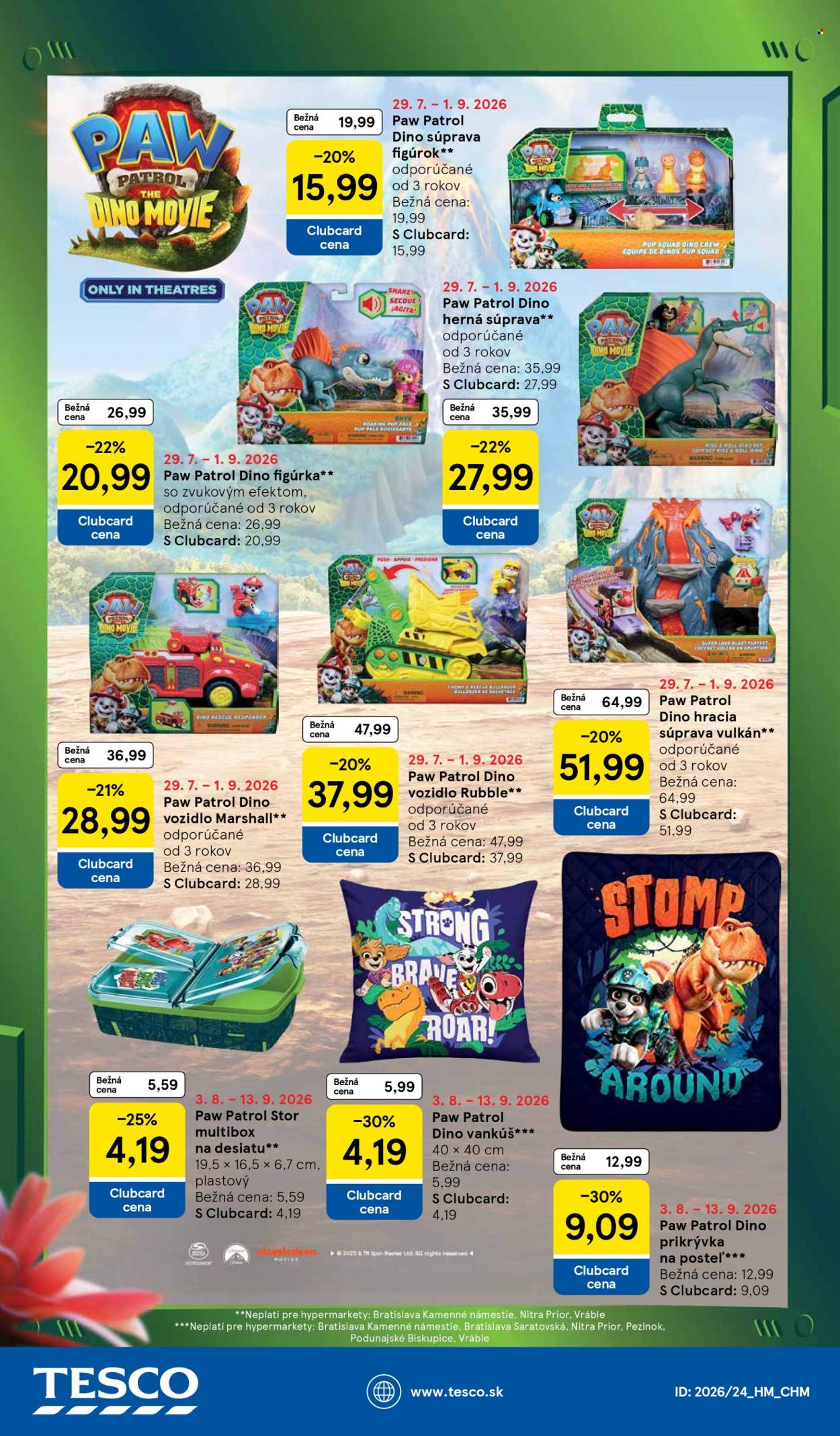 Leták TESCO - 12.8.2026 - 18.8.2026. Strana 54