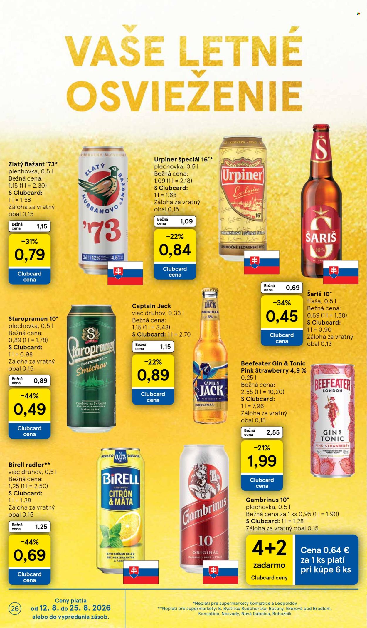 Leták TESCO supermarket - 12.8.2026 - 18.8.2026. Strana 26