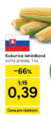 Kukurica lahôdková