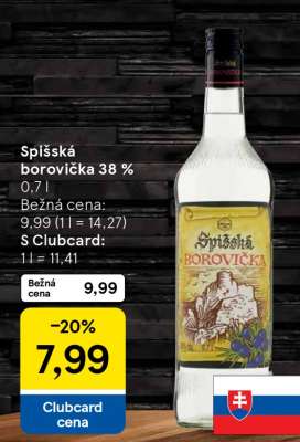 Spišská Borovička 38%