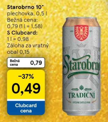 Starobrno 10°