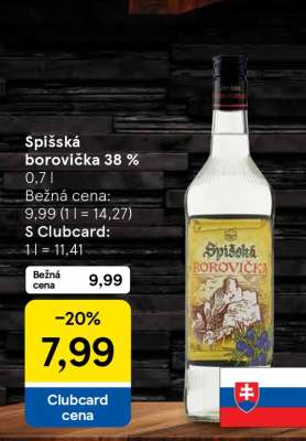 Spišská Borovička 38%