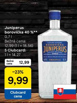 Juniperus Borovička 40%