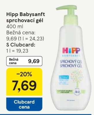 HiPP Babysanft sprchovací gél