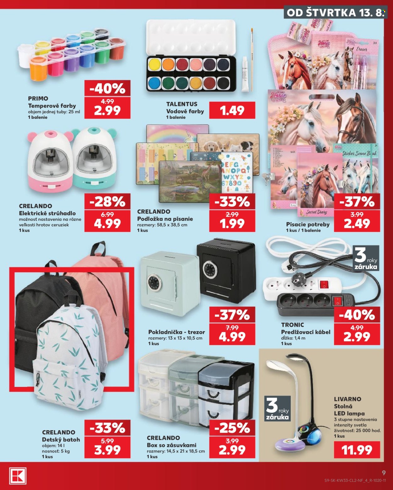 Leták Kaufland - 13.8.2026 - 19.8.2026. Strana 9