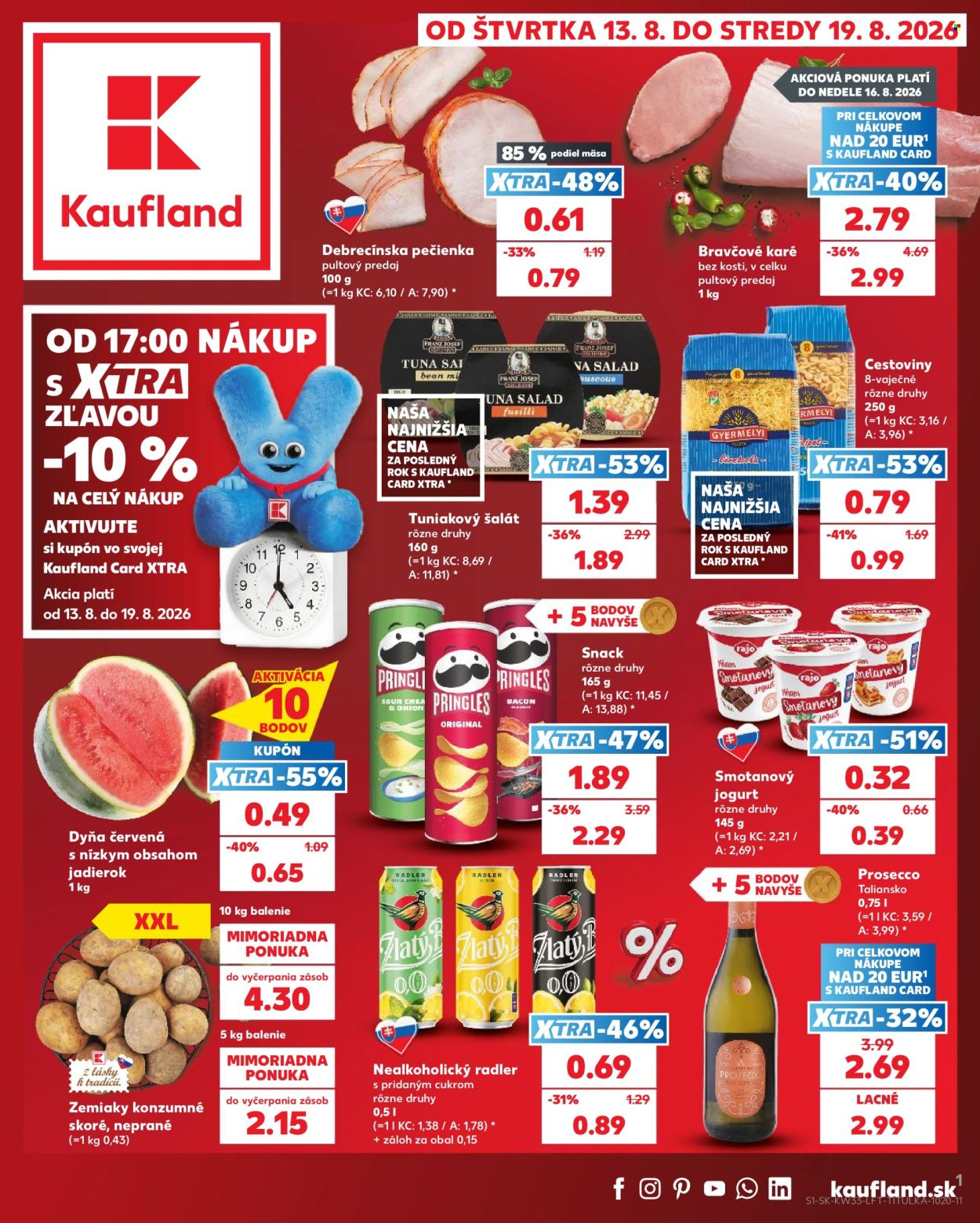 Leták Kaufland - 13.8.2026 - 19.8.2026. Strana 1