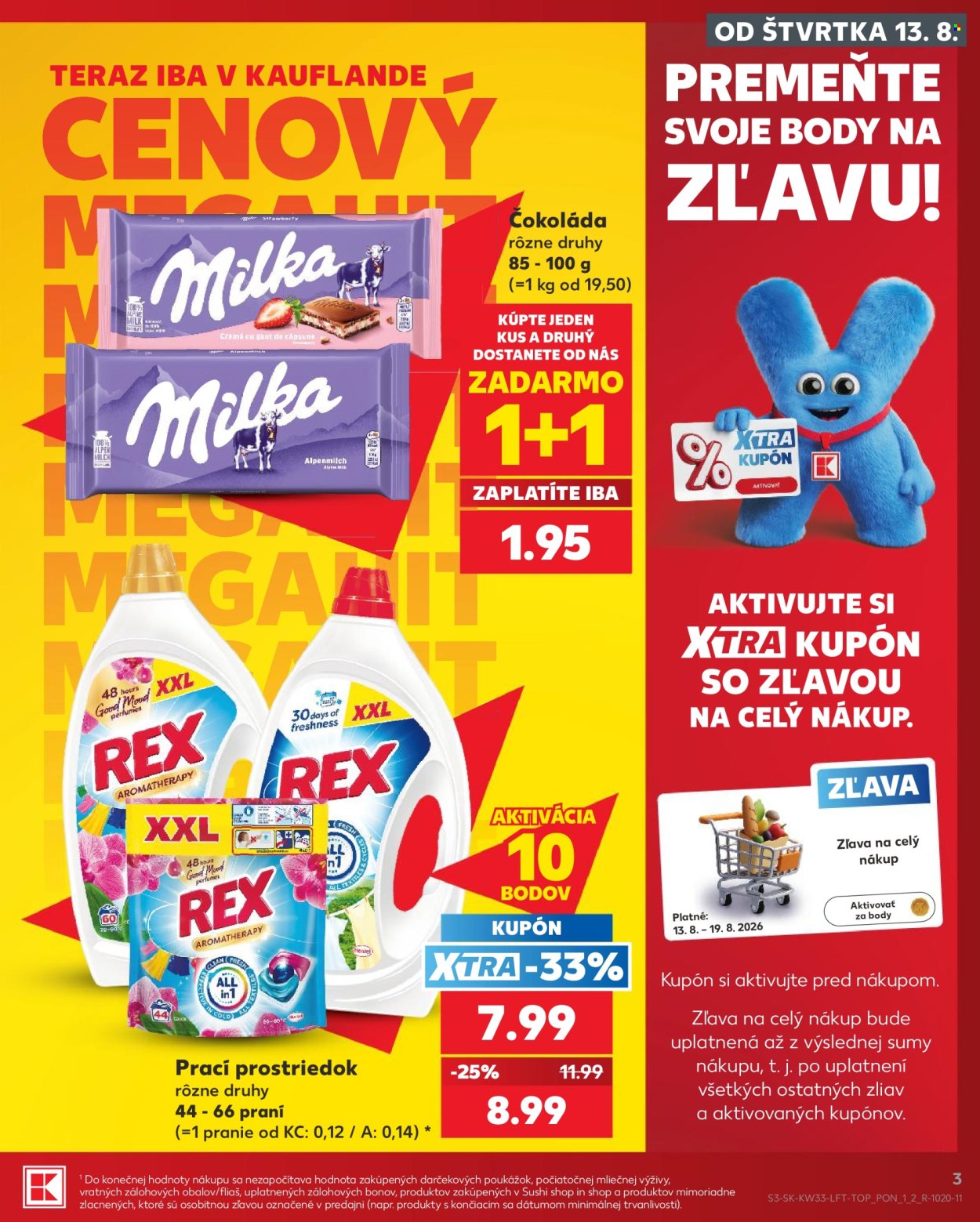 Leták Kaufland - 13.8.2026 - 19.8.2026. Strana 3