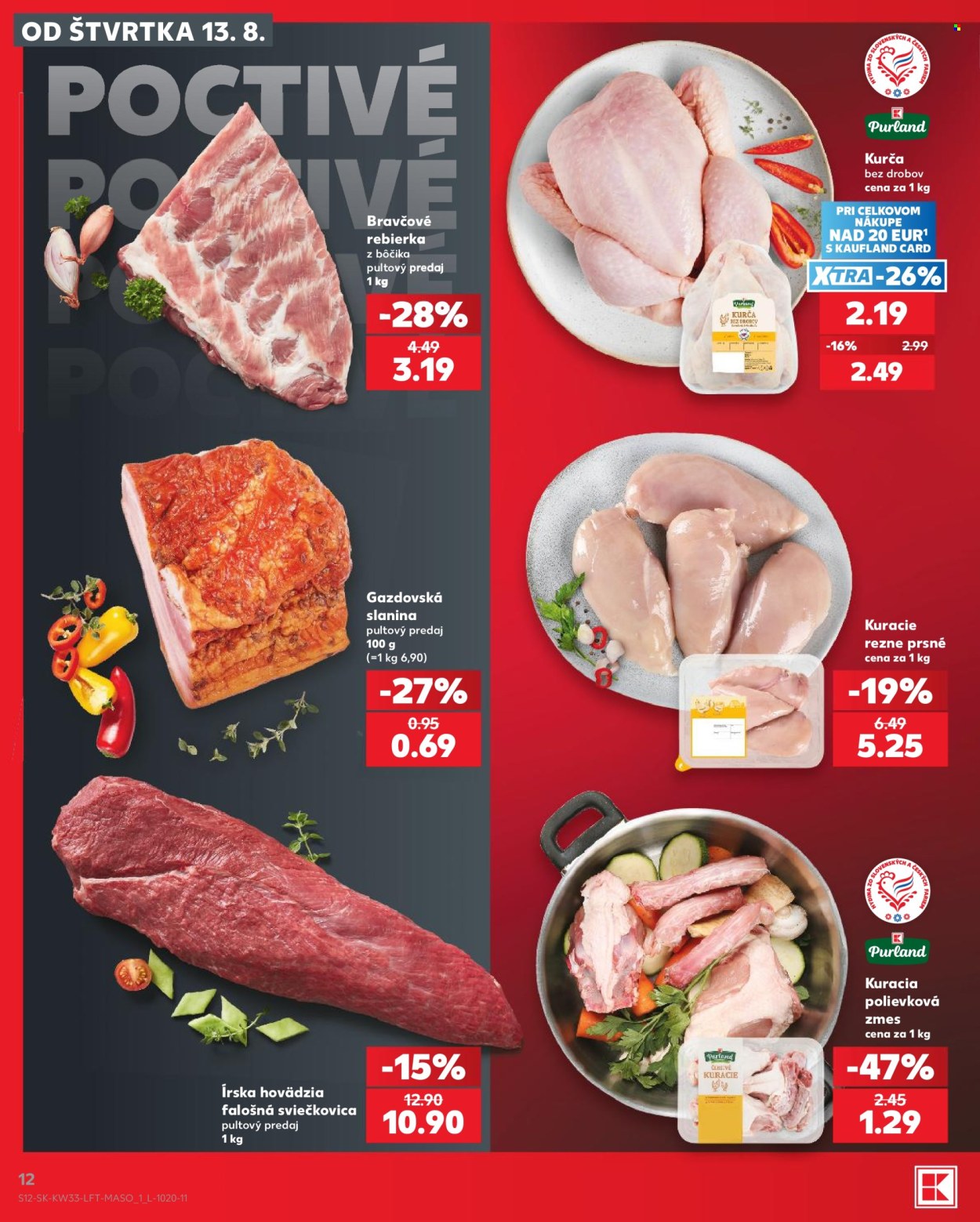 Leták Kaufland - 13.8.2026 - 19.8.2026. Strana 12