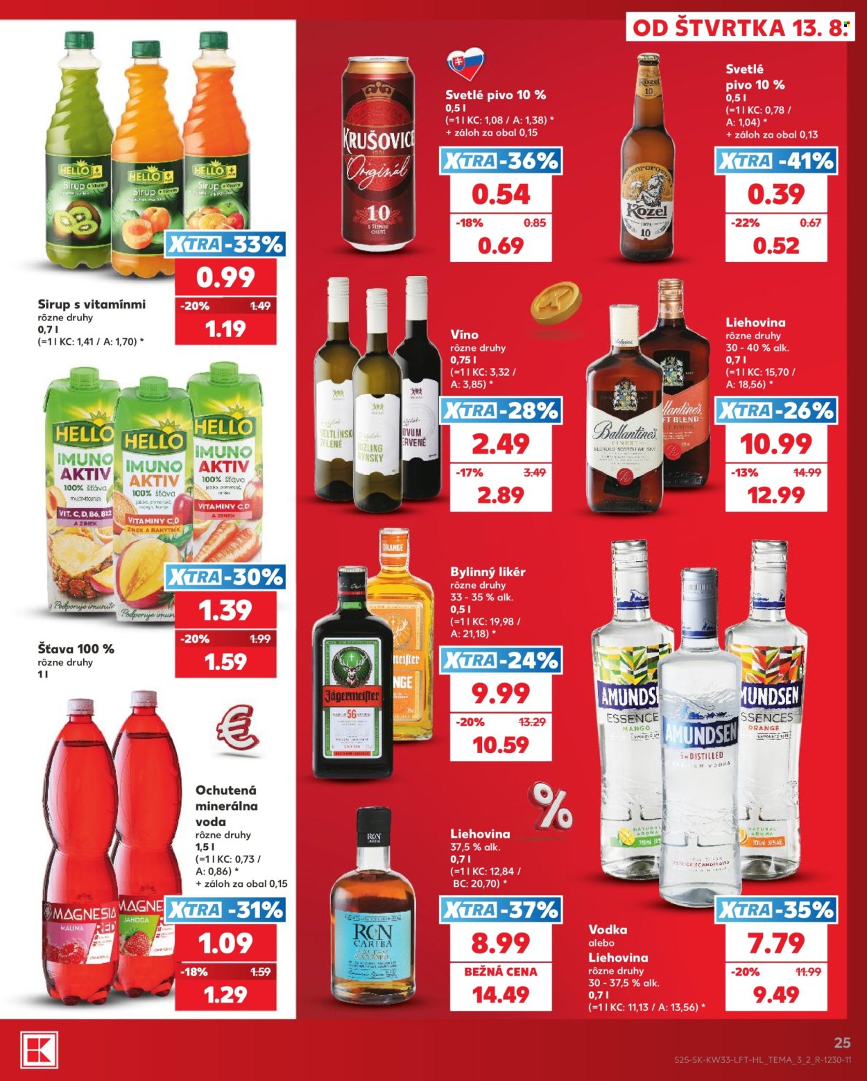 Leták Kaufland - 13.8.2026 - 19.8.2026. Strana 25