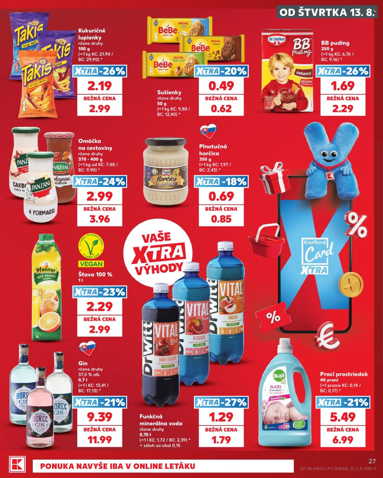 Leták Kaufland - 13.8.2026 - 19.8.2026. Strana 27