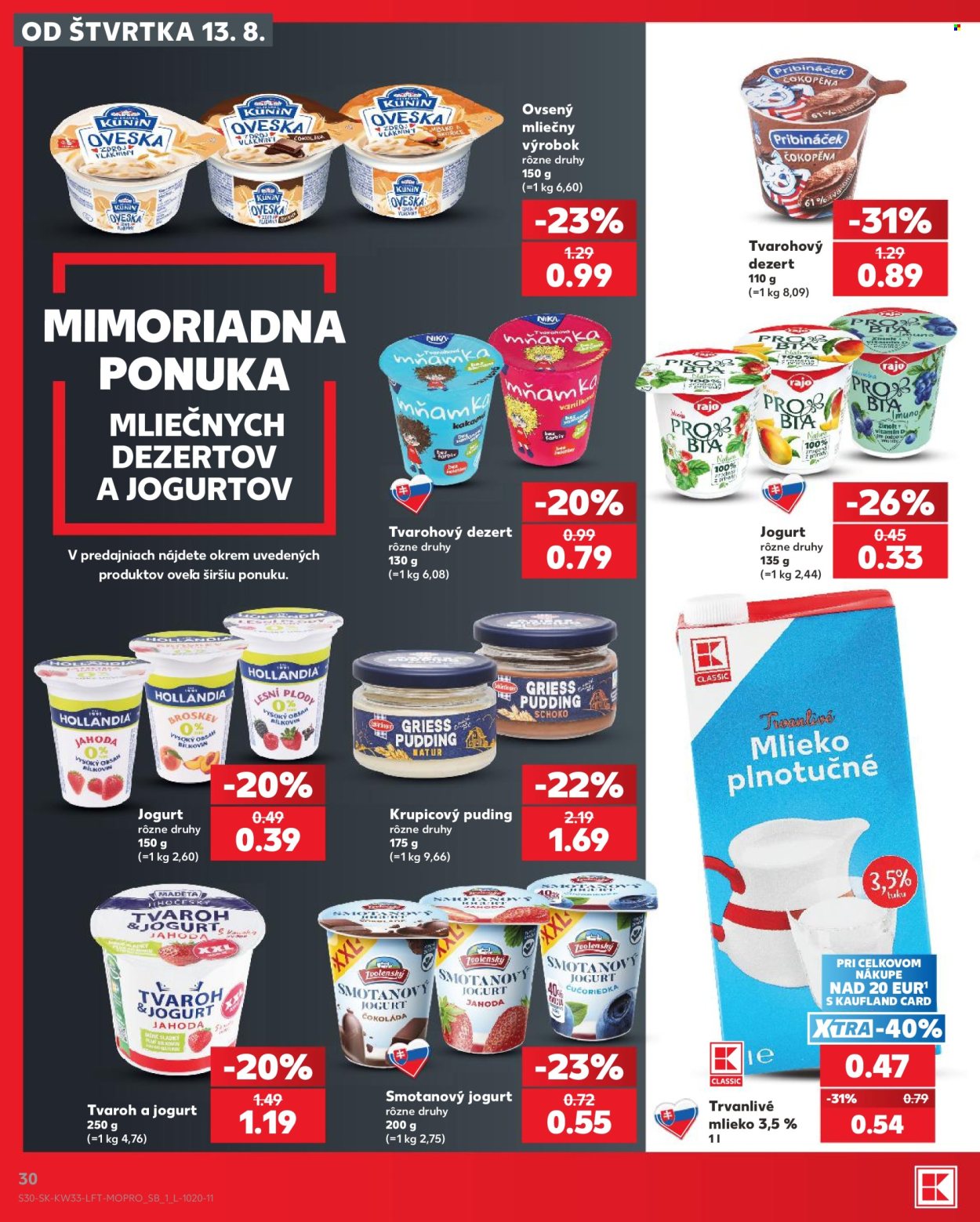Leták Kaufland - 13.8.2026 - 19.8.2026. Strana 30