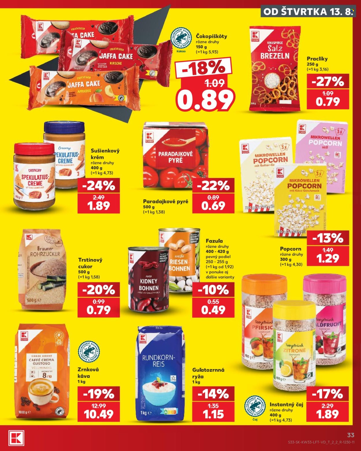 Leták Kaufland - 13.8.2026 - 19.8.2026. Strana 33
