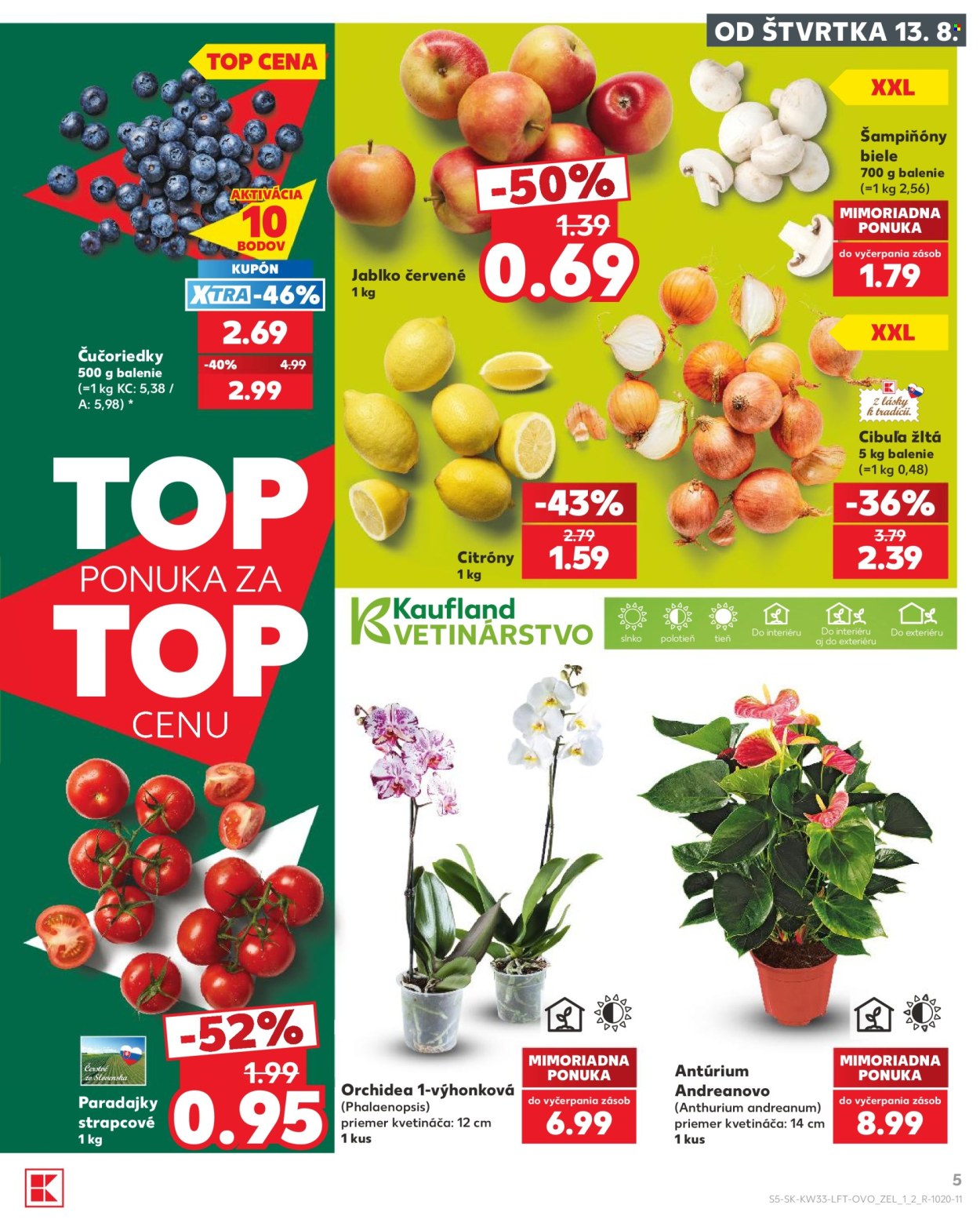 Leták Kaufland - 13.8.2026 - 19.8.2026. Strana 5