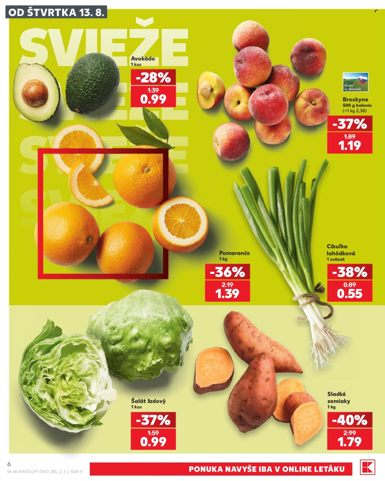 Leták Kaufland - 13.8.2026 - 19.8.2026. Strana 6