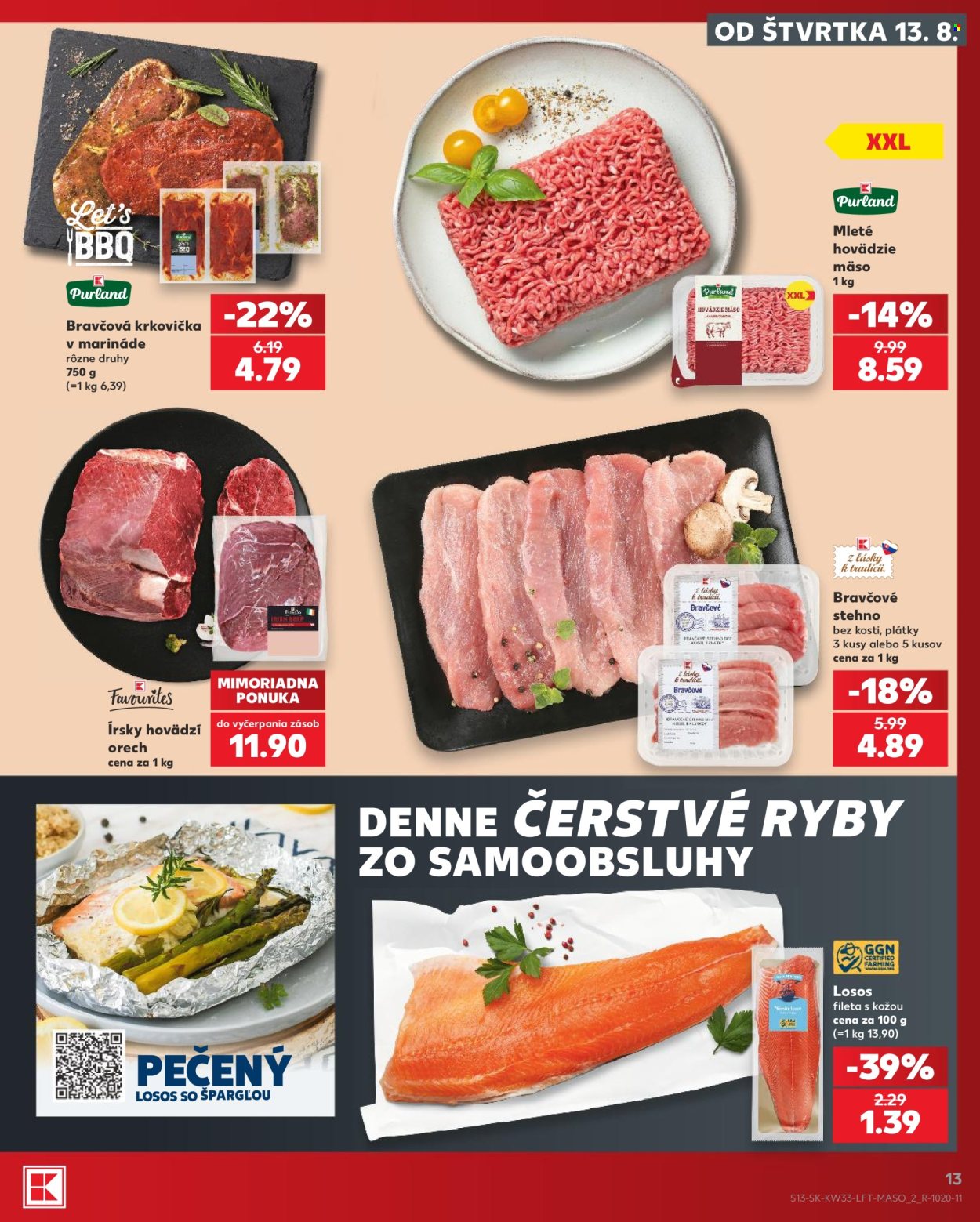 Leták Kaufland - 13.8.2026 - 19.8.2026. Strana 13