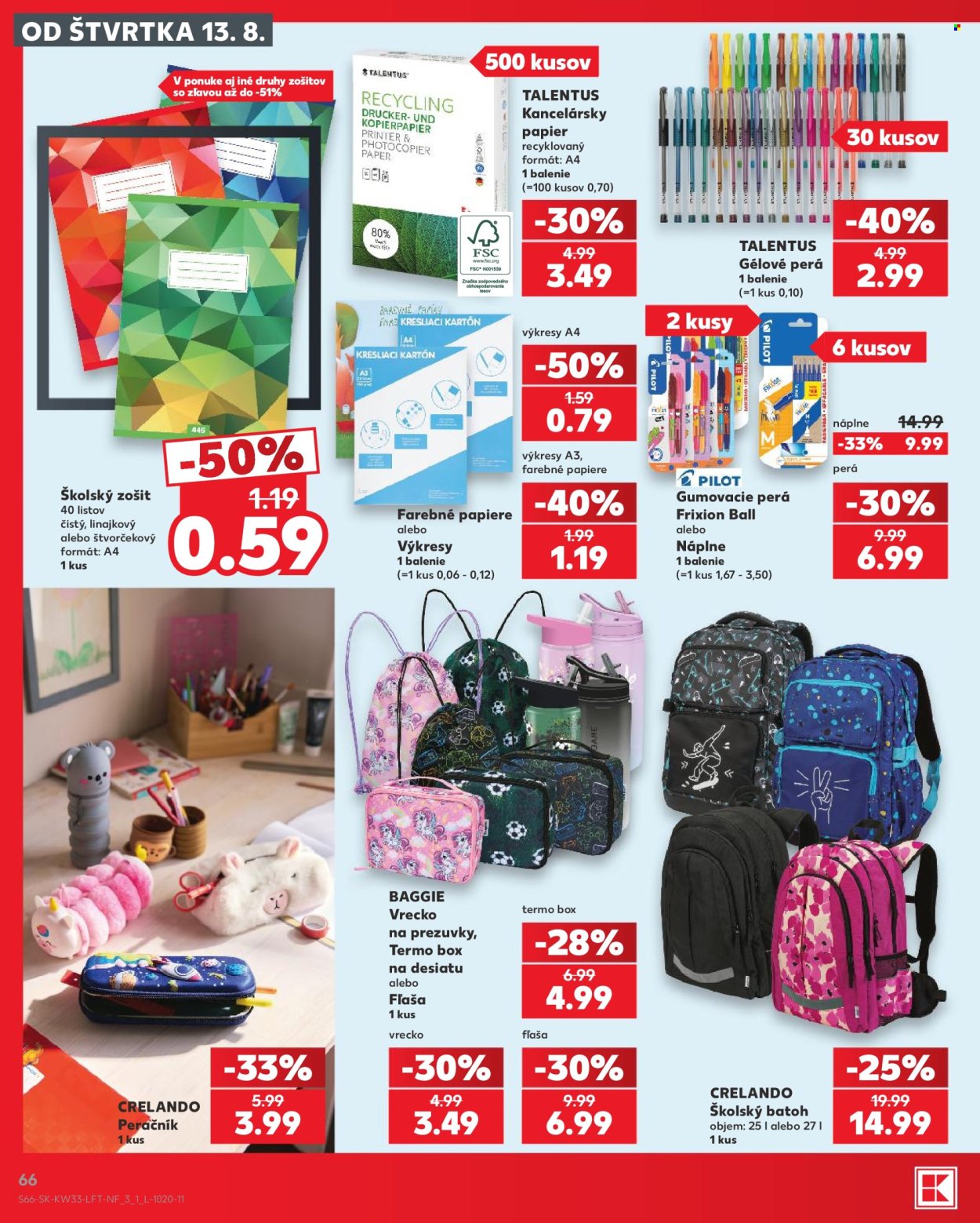 Leták Kaufland - 13.8.2026 - 19.8.2026. Strana 66