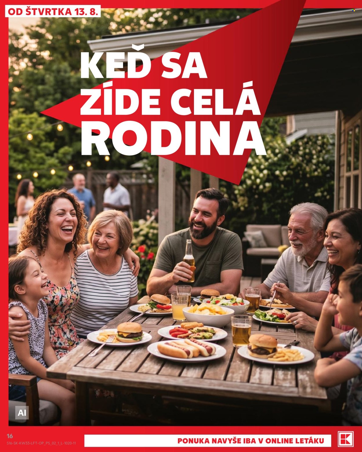 Leták Kaufland - 13.8.2026 - 19.8.2026. Strana 16