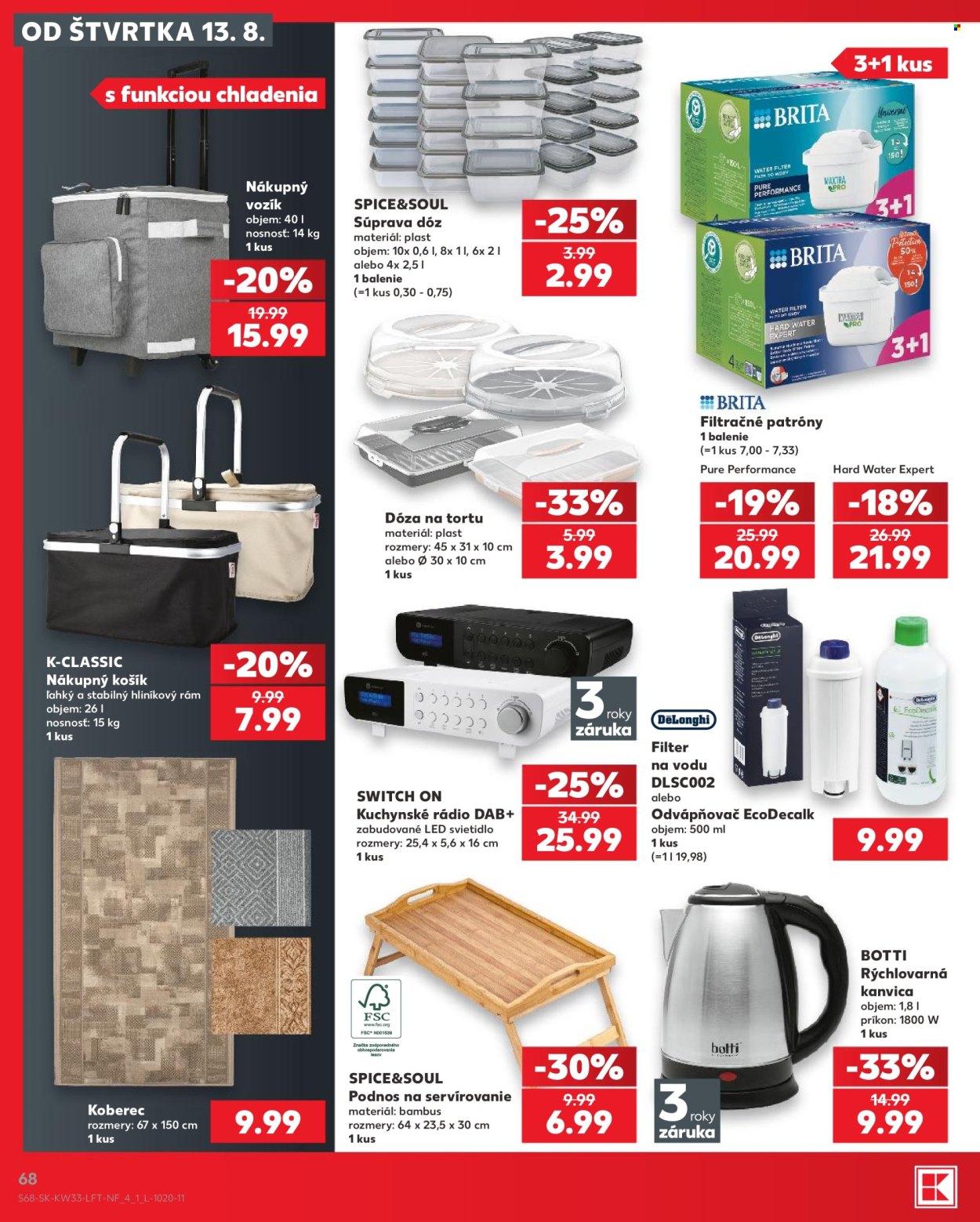 Leták Kaufland - 13.8.2026 - 19.8.2026. Strana 68